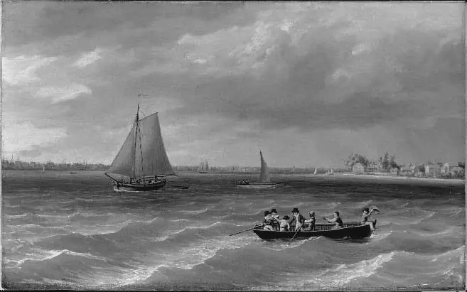 Philadelphia from Petty Island, by Thomas Birch