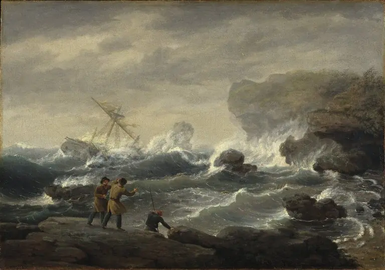 Shipwreck, by Thomas Birch