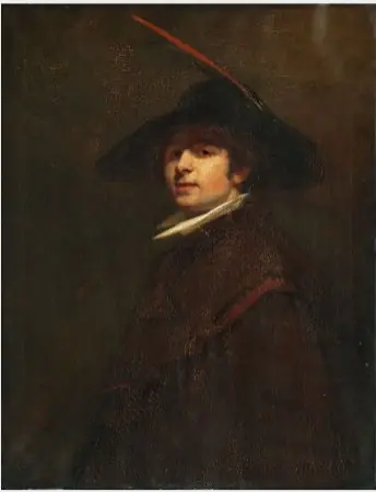 'The Masquerader' (A Self-Portrait), by Thomas Bridgford