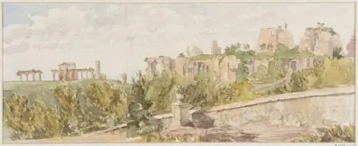 Palace of the Ceasars, Rome, by Thomas Brittain Vacher