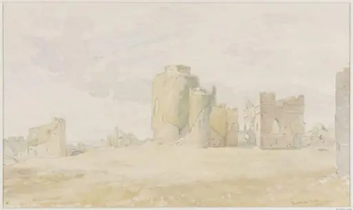 Pembroke Castle, by Thomas Brittain Vacher