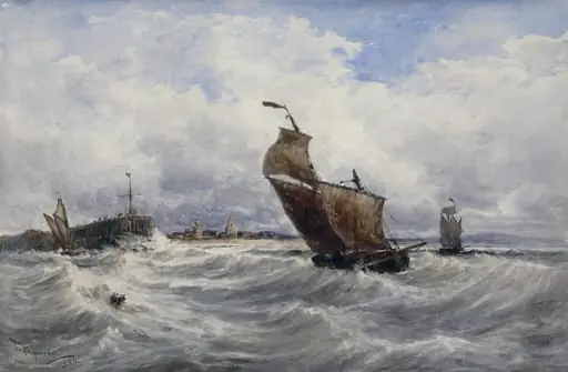 Calais, by Thomas Bush Hardy