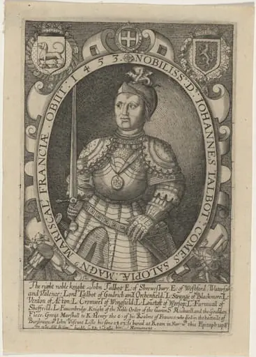 John Talbot, First Earl of Shrewsbury, by Thomas Cecil