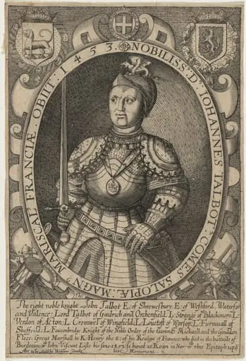John Talbot, First Earl of Shrewsbury, by Thomas Cecil