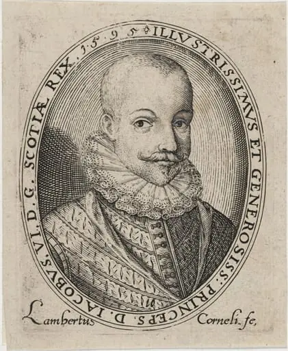 James I, as James VI of Scotland, by Thomas Chambers