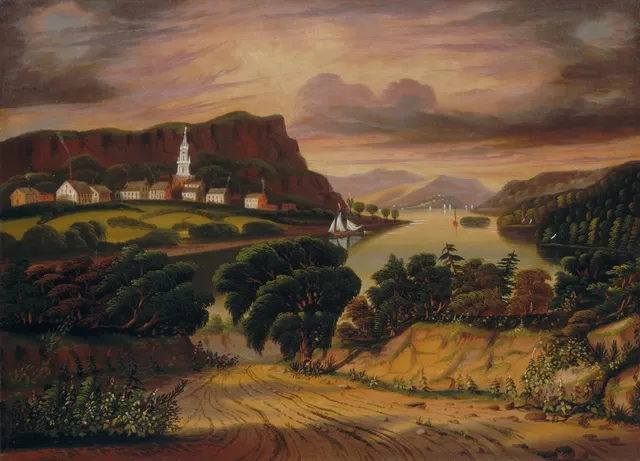 Lake George and the Village of Caldwell — Thomas Chambers