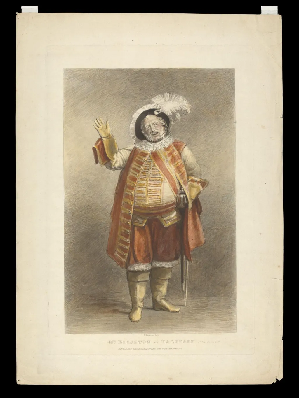 H Beard Print Collection, by Thomas Charles Wageman, 16