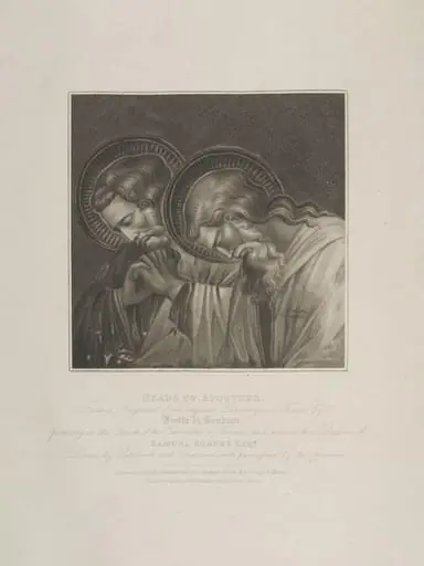 Heads of Apostles, by Thomas Cheesman