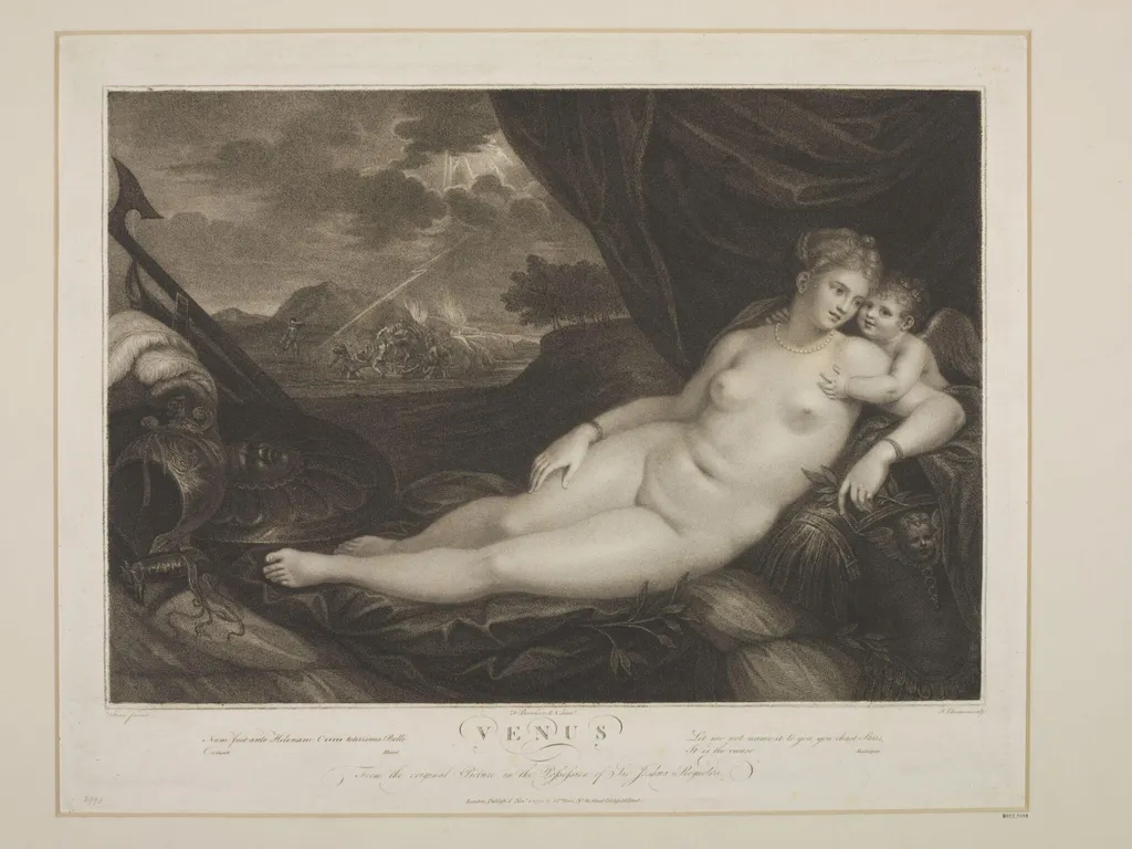 Venus, by Thomas Cheesman, 1850