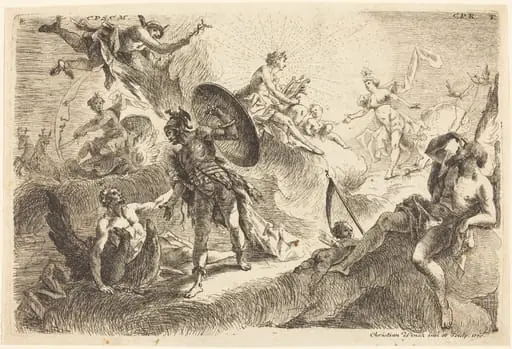The Seven Planets, by Thomas Christian Winck