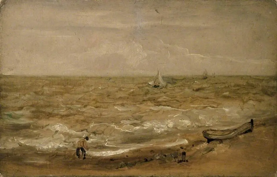 Beach Scene, by Thomas Churchyard