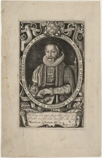Francis White, Bishop of Ely, by Thomas Cockson