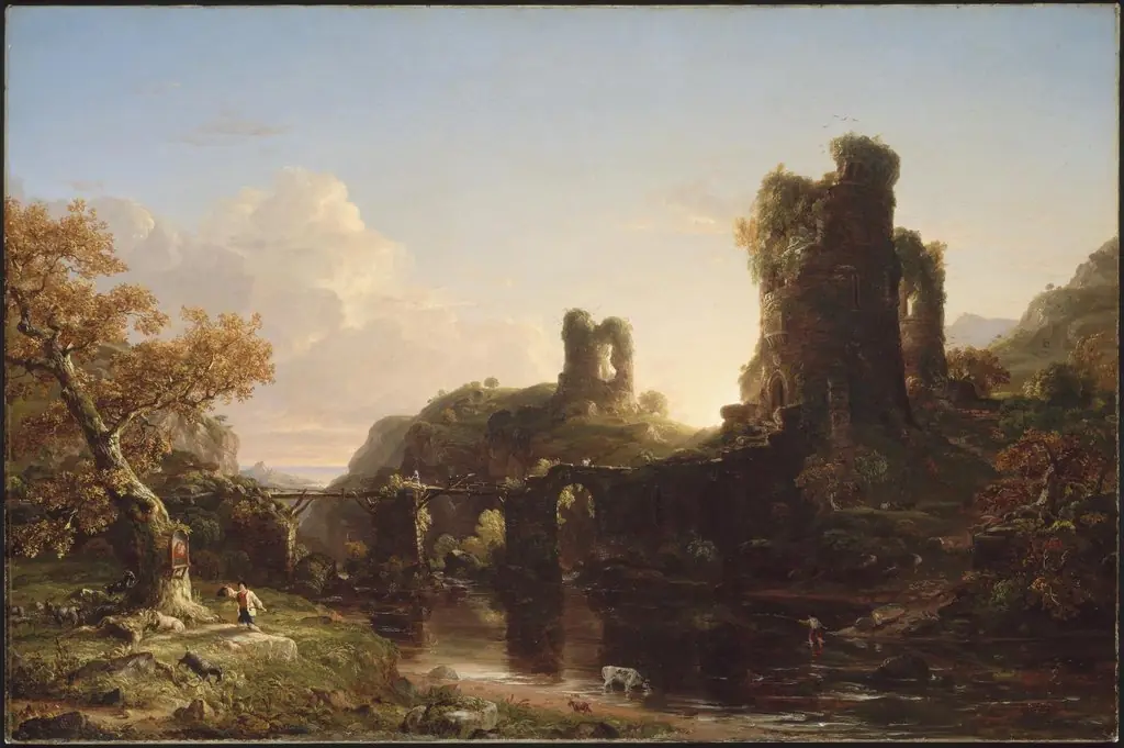 An Italian Autumn, by Thomas Cole