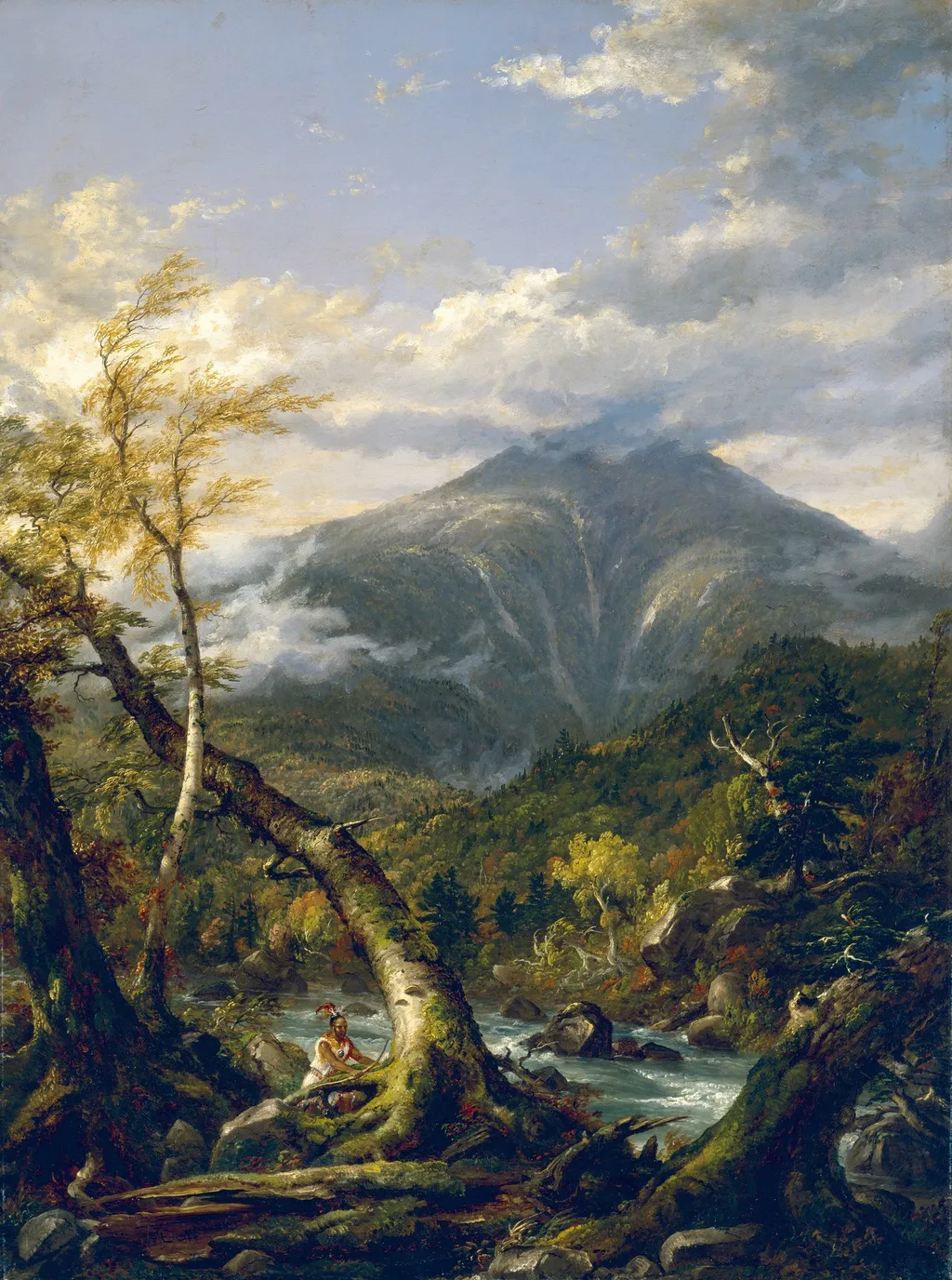 Indian Pass, by Thomas Cole, oil, 1847