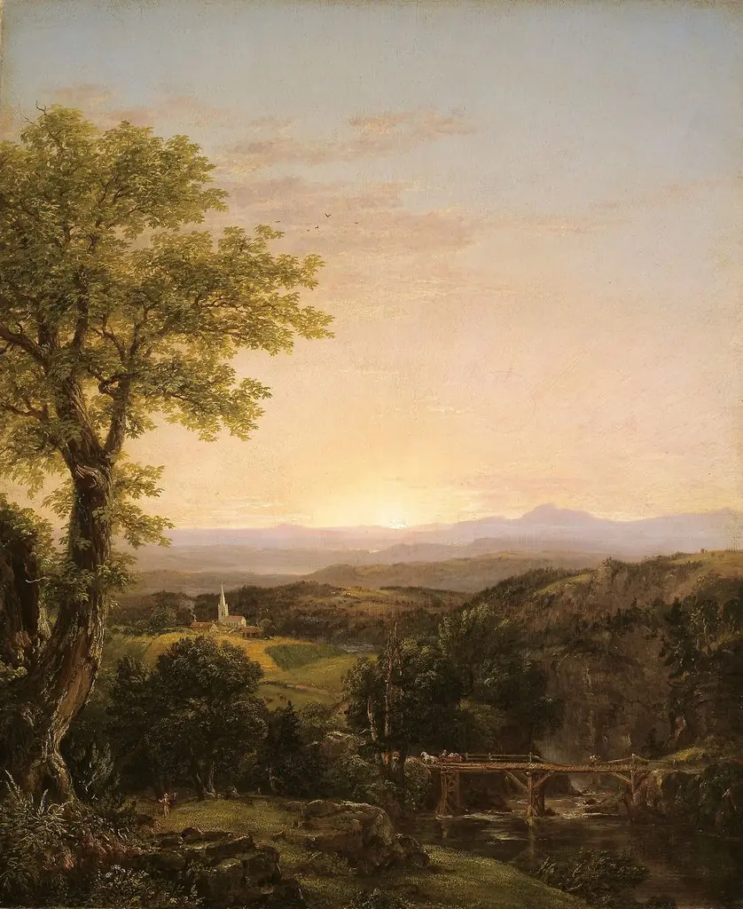 New England Scenery, by Thomas Cole