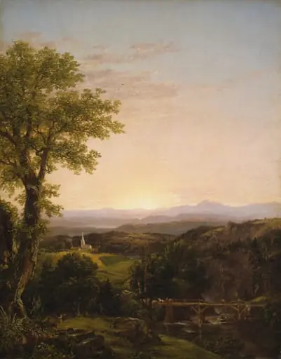 New England Scenery, by Thomas Cole