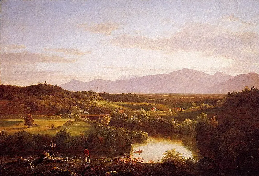 River in the Catskills, by Thomas Cole