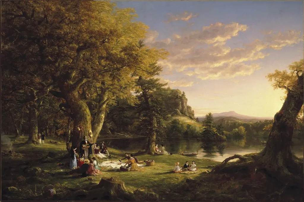 The Pic-Nic, by Thomas Cole