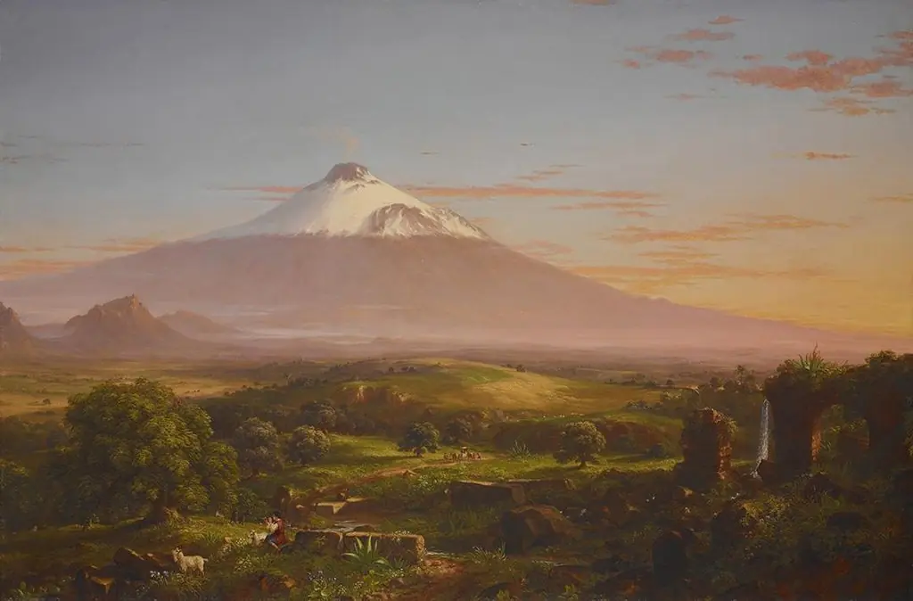 View of Mount Etna, by Thomas Cole