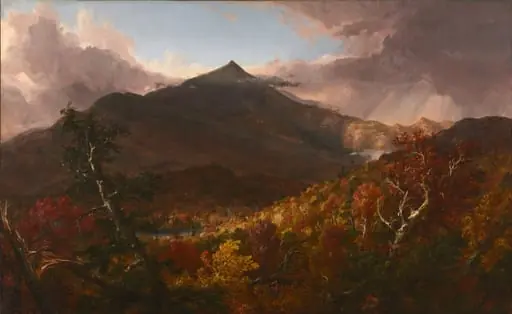View of Schroon Mountain, Essex County, New York, After a Storm, by Thomas Cole