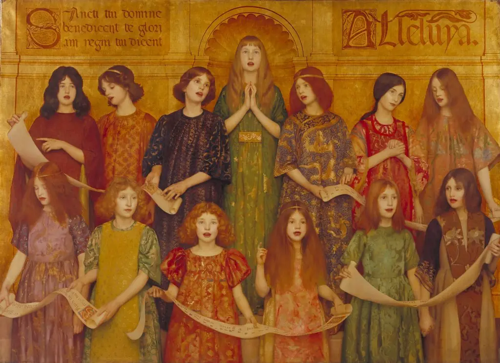 Alleluia, by Thomas Cooper Gotch
