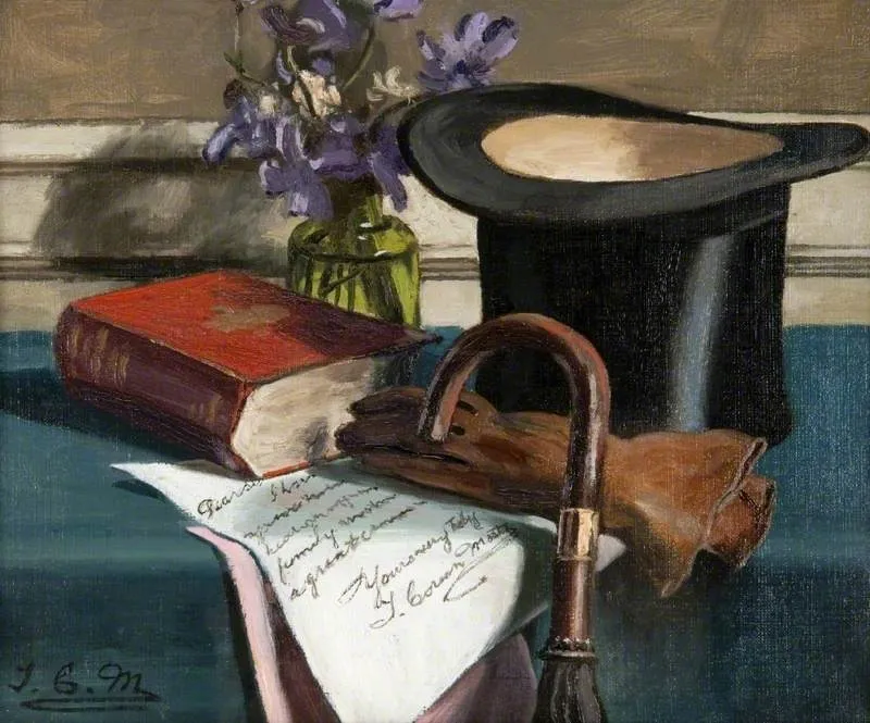 Souvenir de Manet, by Thomas Corsan Morton, oil, 1910