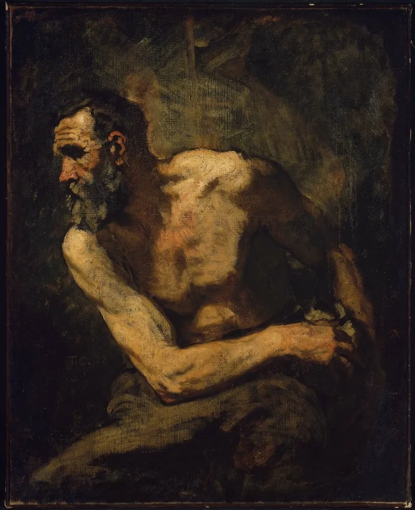 A Miser (study for Timon of Athens), by Thomas Couture, oil