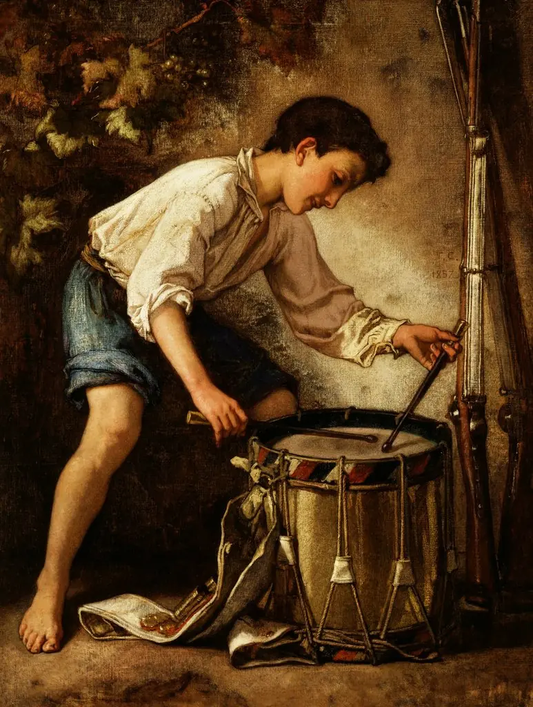 Drummer Boy, by Thomas Couture