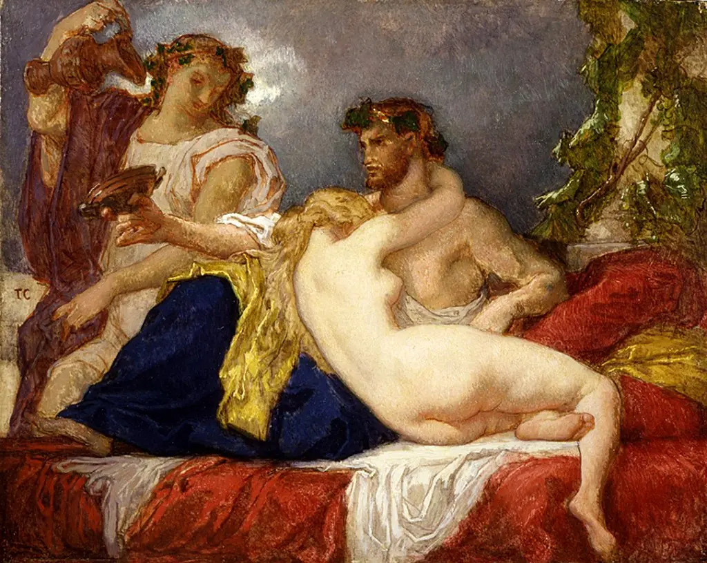 Horace and Lydia, by Thomas Couture
