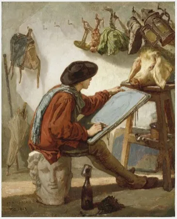 La Peinture Réaliste, by Thomas Couture, unspecified, 1865
