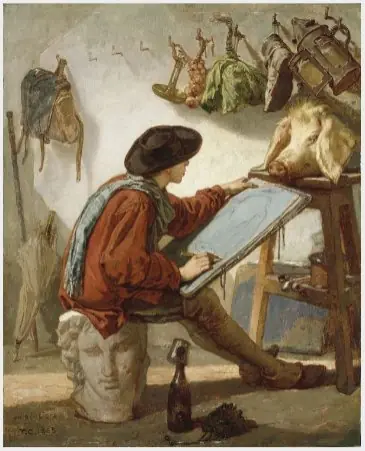 La Peinture Réaliste, by Thomas Couture