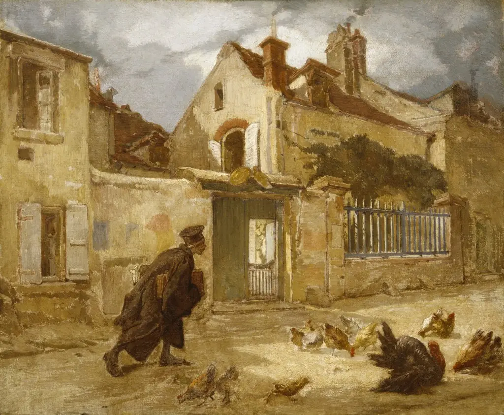 Lawyer Going to Court, by Thomas Couture