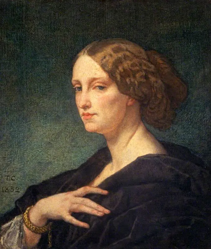 Portrait of a Lady, by Thomas Couture