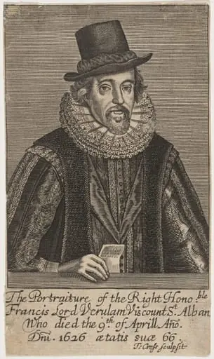 Francis Lord Verulam Viscount St. Alban, by Thomas Cross