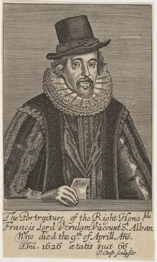 Francis Lord Verulam Viscount St. Alban, by Thomas Cross