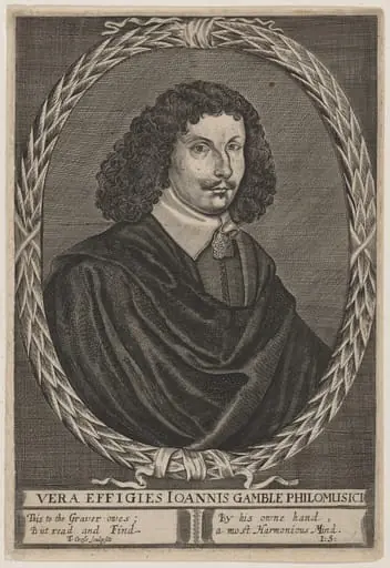 Johanis Gamble (John Gamble), by Thomas Cross