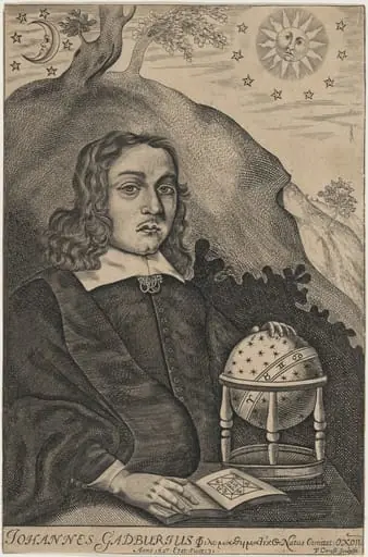 Johannes Gadburius (John Gadbury), by Thomas Cross