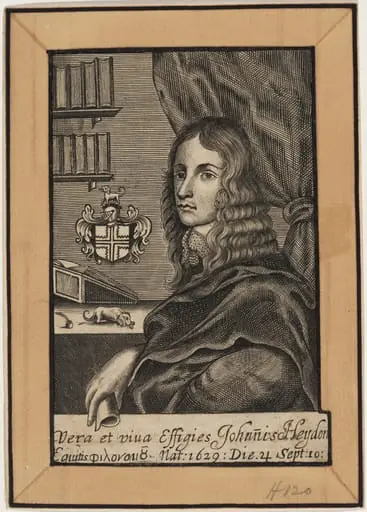 Johannis Heydon (John Heydon), by Thomas Cross