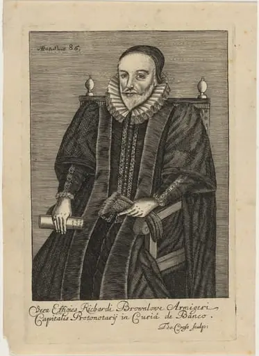 Richardi Brownlowe Armigeri, by Thomas Cross