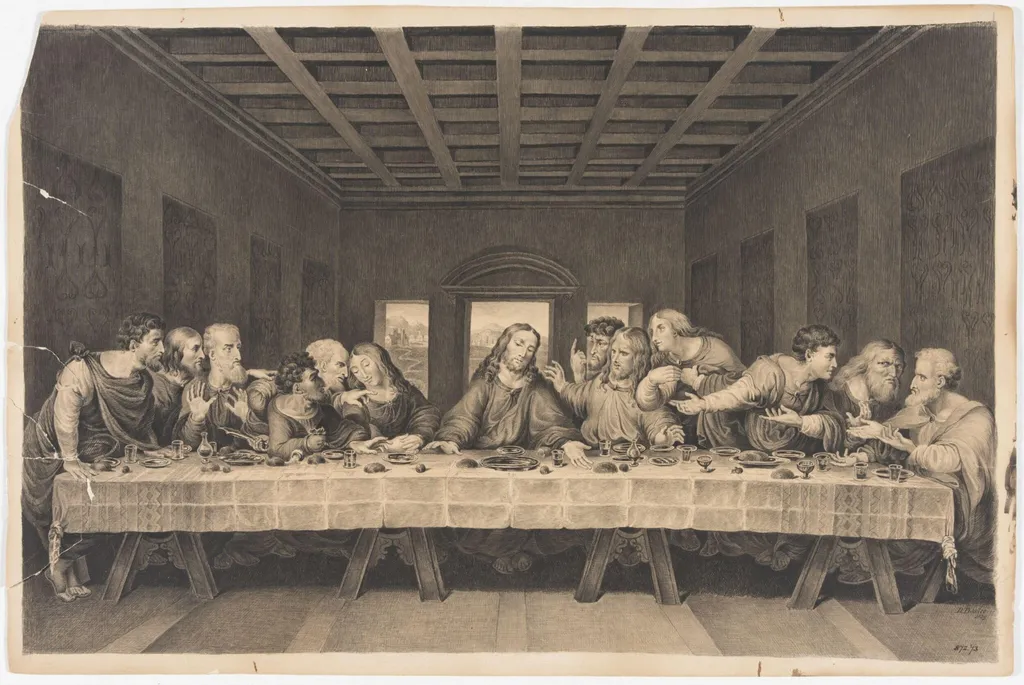 The Lord's Supper, by Thomas Dalling Barlee, 1850