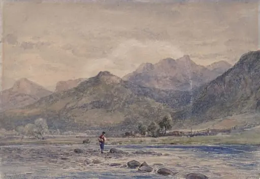 Trout Stream, near Capel Curig, by Thomas Danby