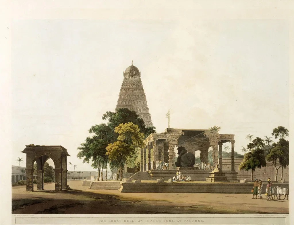 Painting, by Thomas Daniell, paint