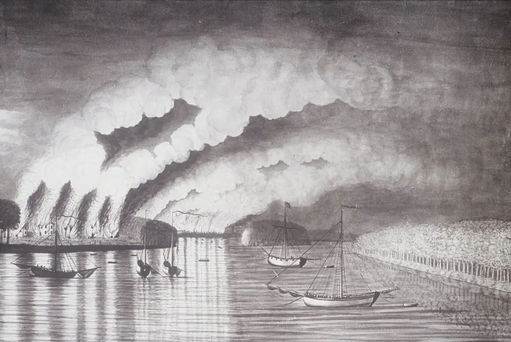 A View of the Plundering and Burning of the City of Grimross, by Thomas Davies