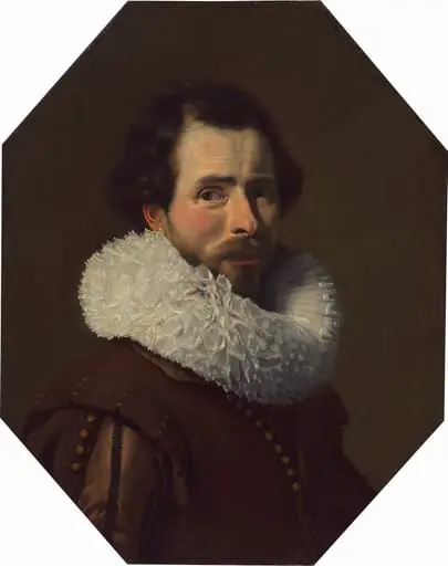 Portrait of a Gentleman Wearing a Fancy Ruff, by Thomas de Keyser