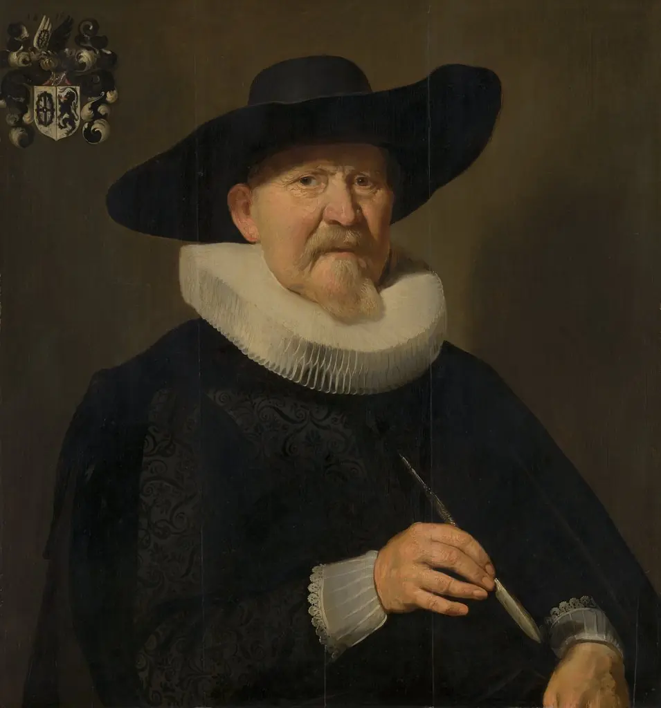 Portrait of a Man, probably Hans van Hogendorp, by Thomas de Keyser