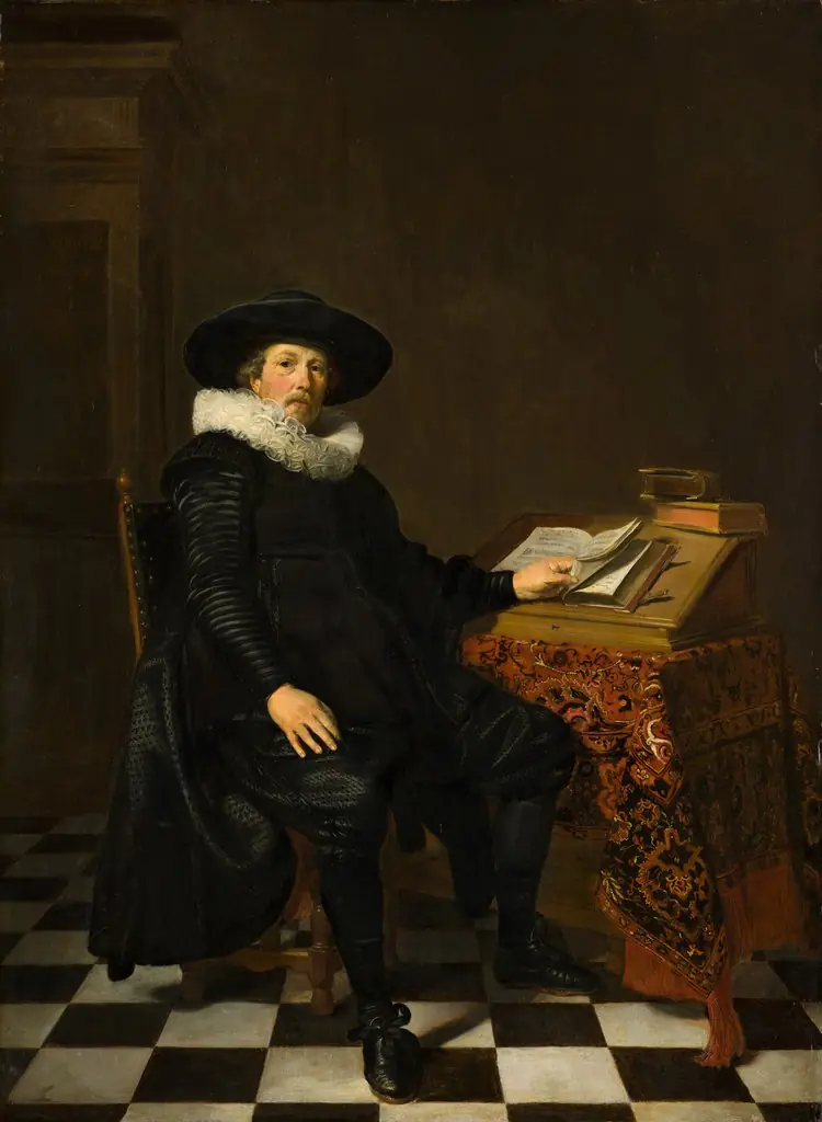 Portrait of a Scholar, by Thomas de Keyser