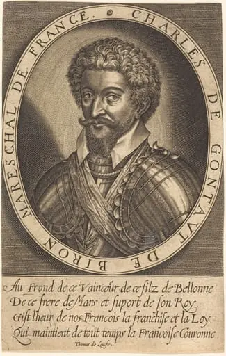 Charles de Gontaut, Duke of Biron, by Thomas de Leu