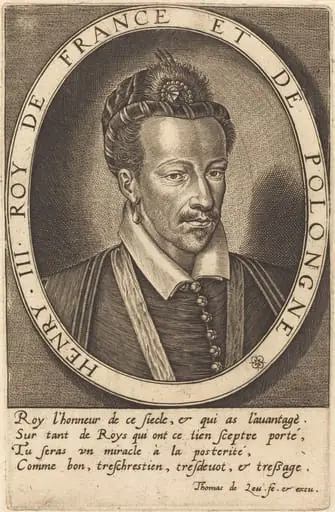 Henri III, King of France, by Thomas de Leu