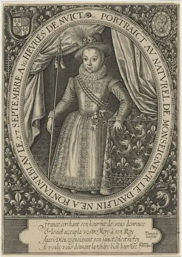 Louis XIII, King of France, by Thomas de Leu