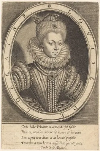 Louise de Lorraine, by Thomas de Leu